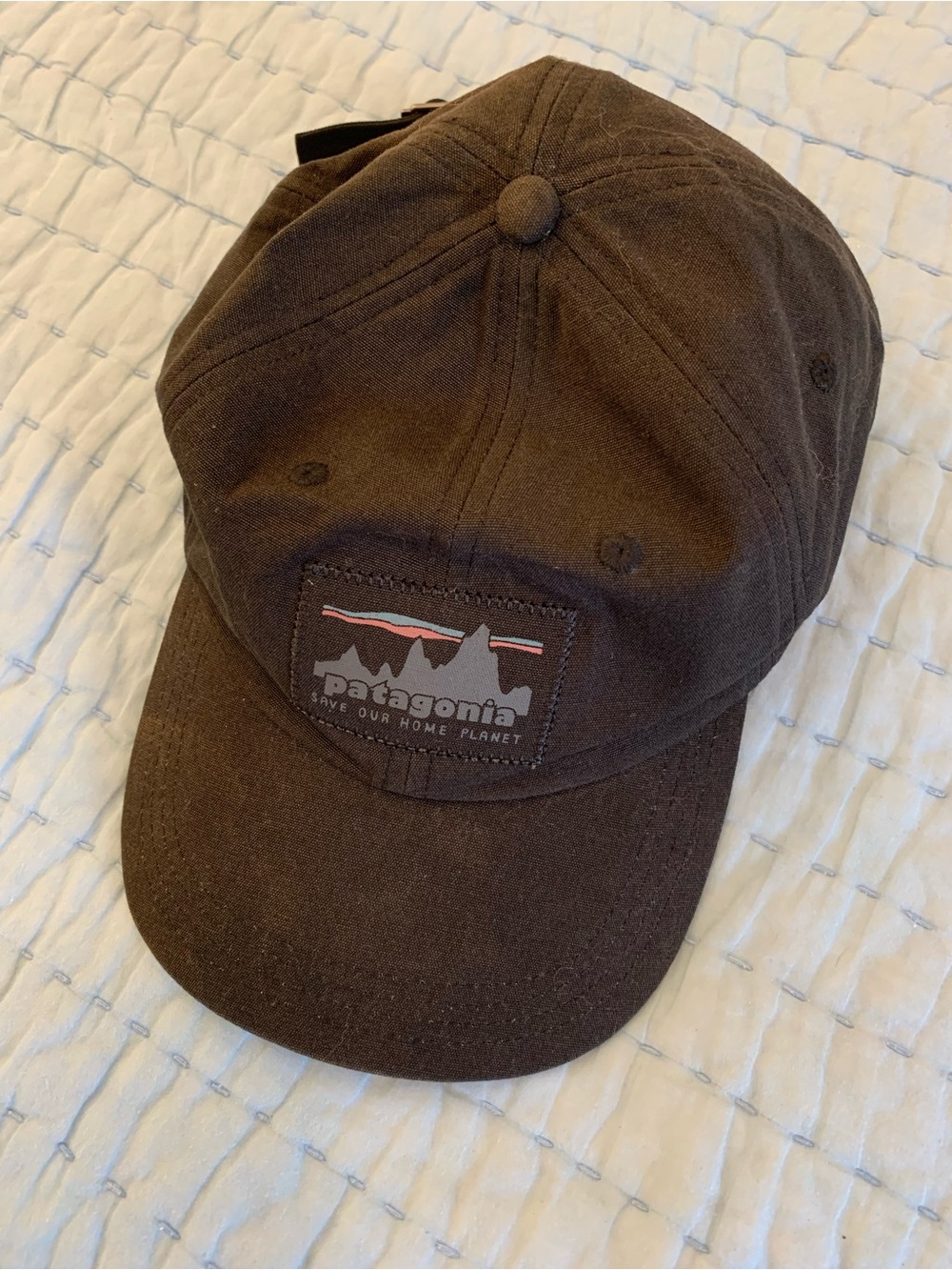Patagonia Black Logo Patch Baseball Cap